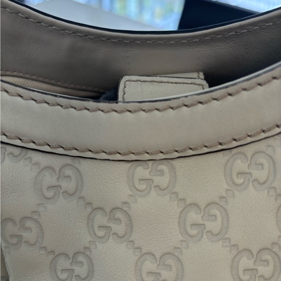 Auth GUCCI Tote Leather Guccissima Handbag 211944 F/S 520981 amazing condition - Picture 2 of 10